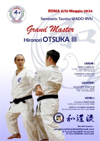 Locandina Seminario Wado Academy Italia H. OTSUKA III official poster.jpg