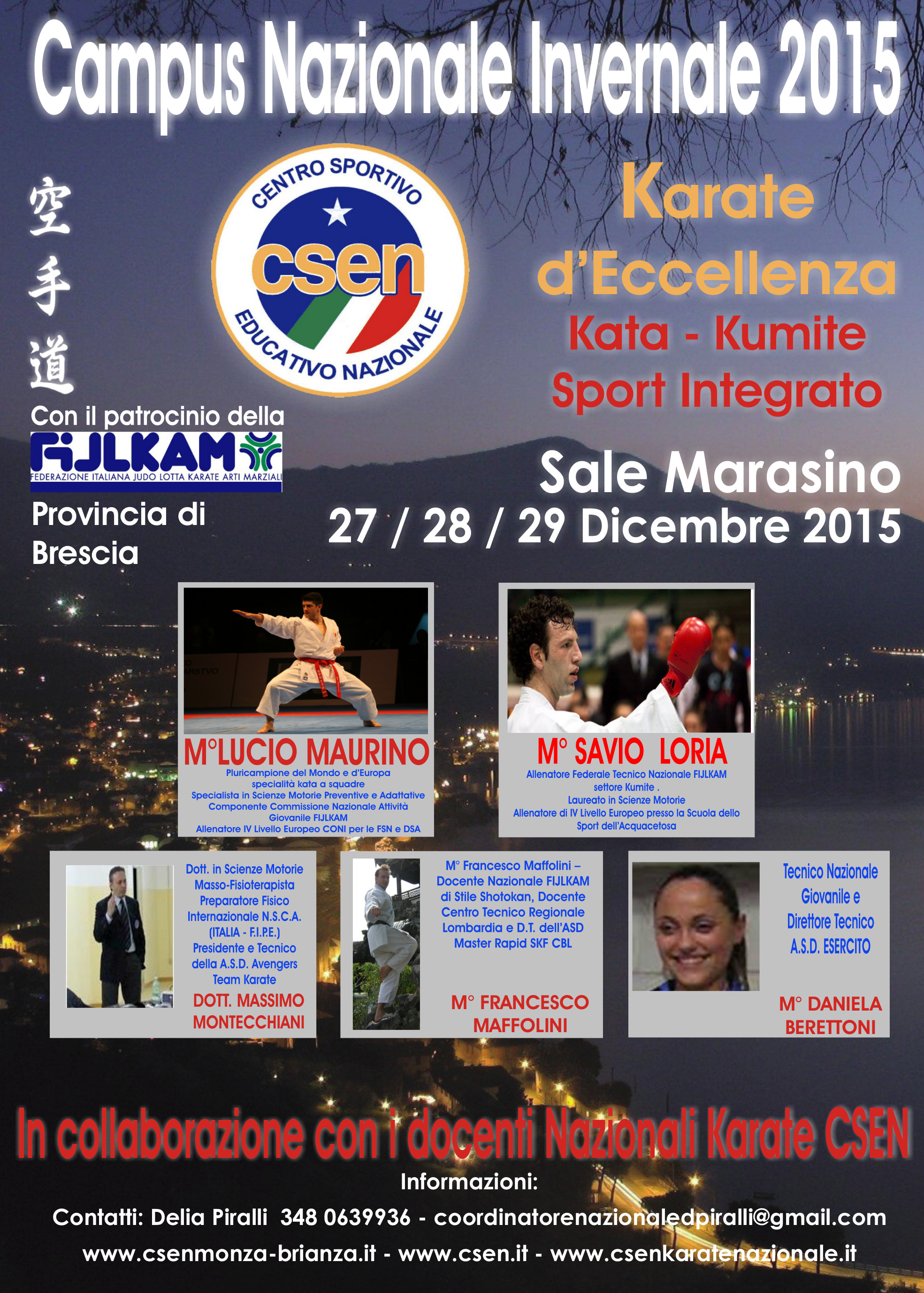 CAMPUS NAZIONALE INVERNALE KARATE