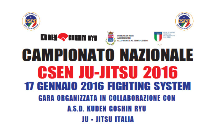 CAMPIONATO NAZIONALE CSEN JU-JITSU 2016