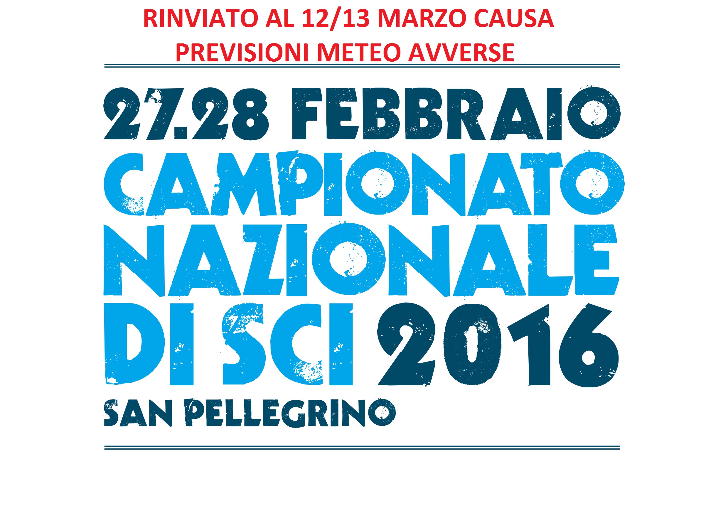 CAMPIONATO NAZIONALE DI SCI 2016