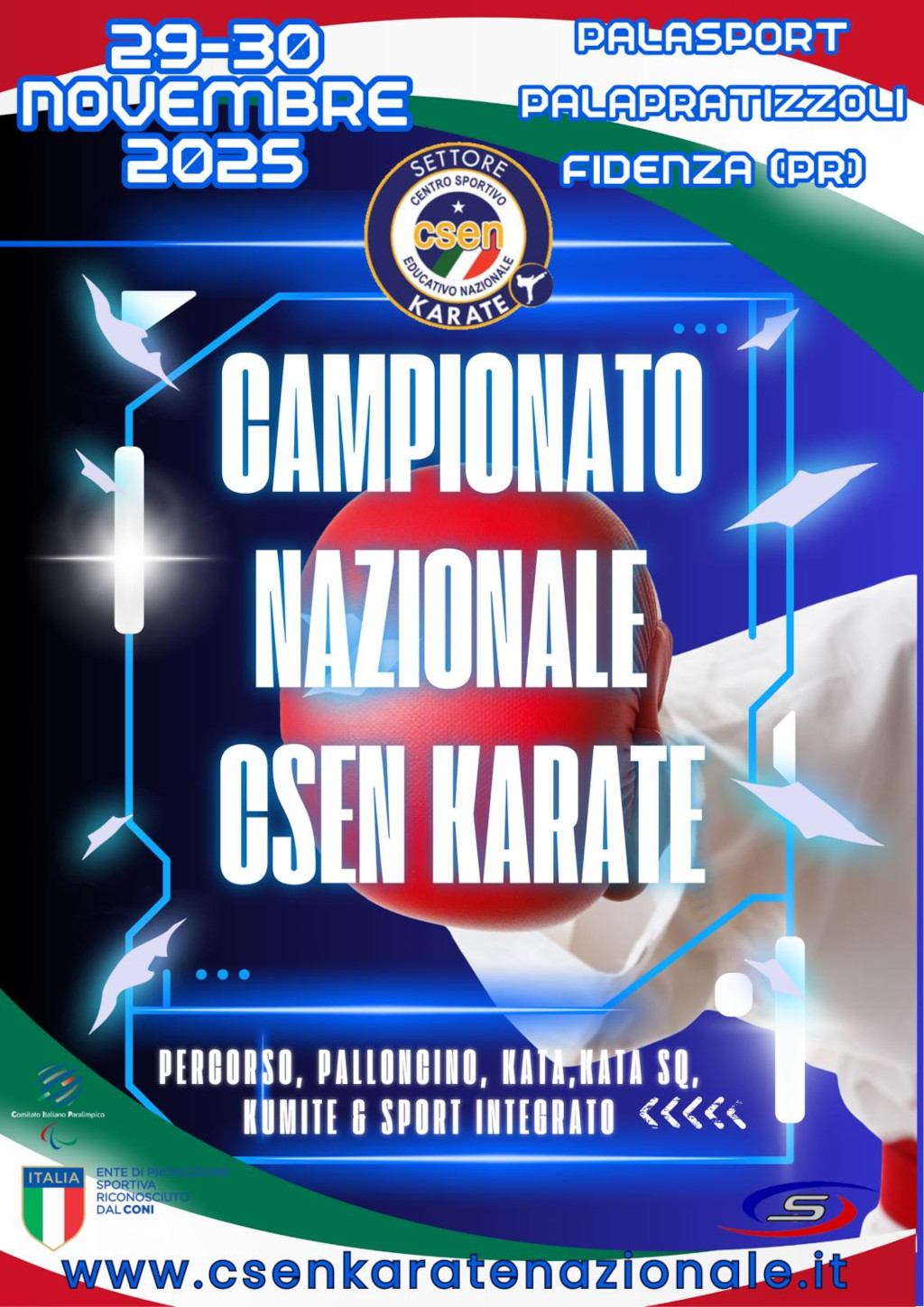 CSEN Campionato Nazionale 2025 Locandina
