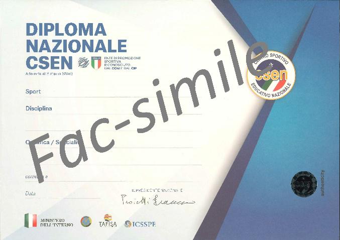 Diploma Nazionale Diploma Nazionale